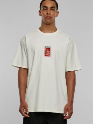 Тениска Puffer Peace Huge Tee whitesand XXL