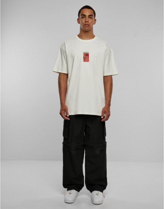 Тениска Puffer Peace Huge Tee whitesand XXL