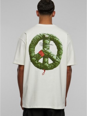 Тениска Puffer Peace Huge Tee whitesand XXL