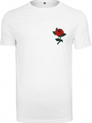 Тениска Rose Tee white XXL
