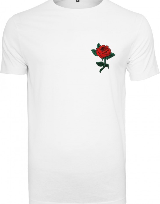 Тениска Rose Tee white XXL
