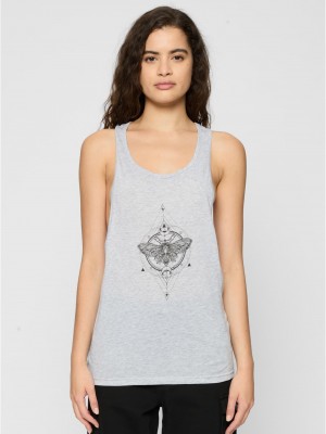 Дамска тениска Ladies Moth Tee heather grey XS