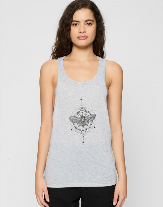 Дамска тениска Ladies Moth Tee heather grey XS