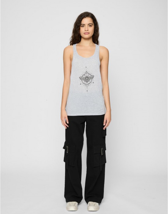 Дамска тениска Ladies Moth Tee heather grey XS