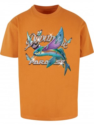 Тениска Dopamine Paradise Oversize Tee forgottenorange XL