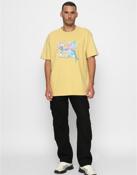 Тениска Dopamine Paradise Oversize Tee palemoss XXL