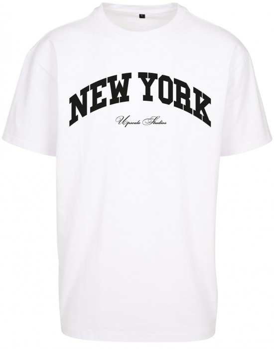 Тениска New York College Oversize Tee white XXL