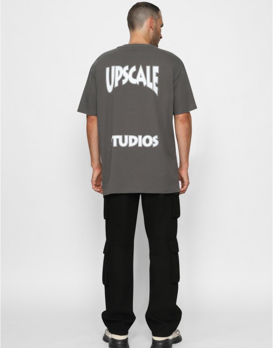 Овърсайз тениска Upscale Studios Oversize Tee darkgrey S