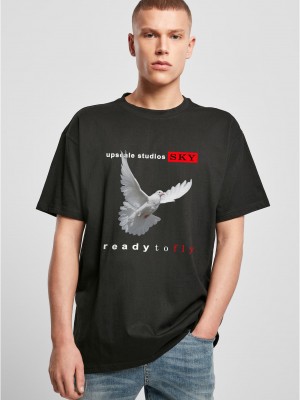Овърсайз тениска Ready to fly Oversize Tee black XXL