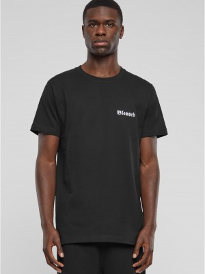 Тениска Ble$$ed EMB Tee black XXL