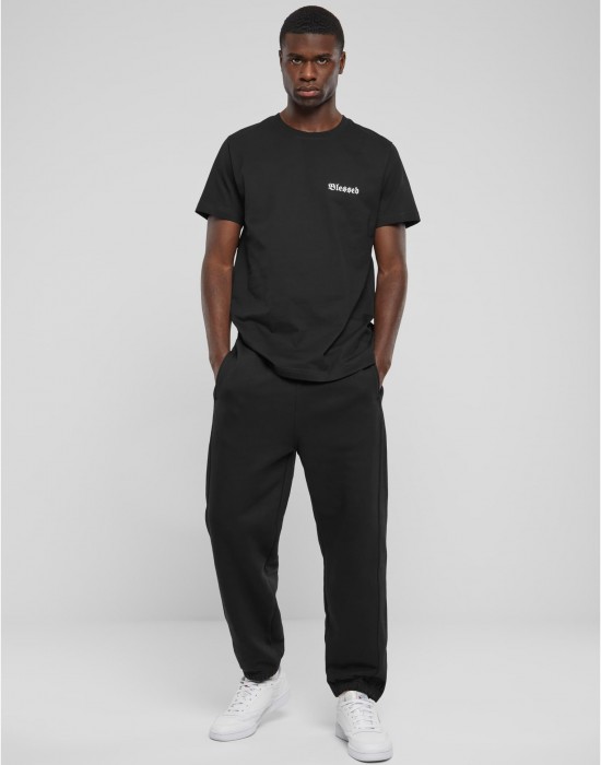 Тениска Ble$$ed EMB Tee black XXL