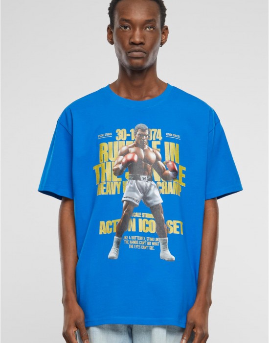 Тениска Rumble Heavy Oversize Tee cobalt blue XXL