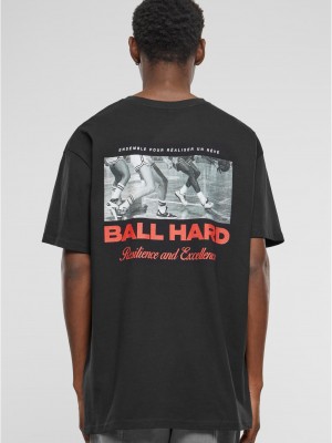 Тениска Ball Hard Heavy Oversize Tee black XXL
