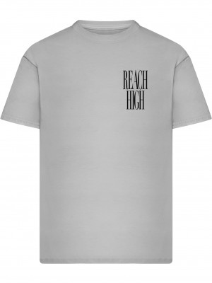 Овърсайз тениска Reach High Oversize Tee lightasphalt XXL