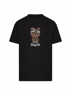 Тениска Bandana Bear Sketch Tee black XXL