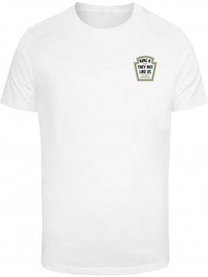 Тениска Mustard King Tee white XXL