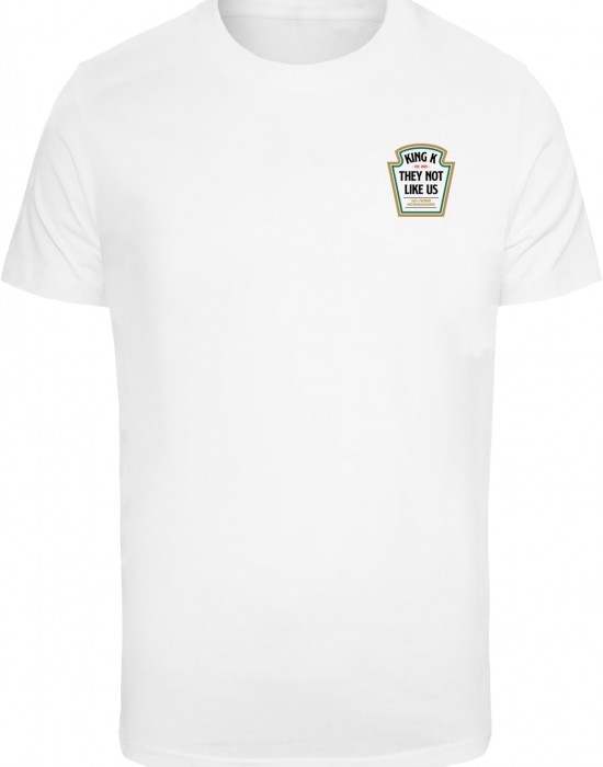 Тениска Mustard King Tee white XXL