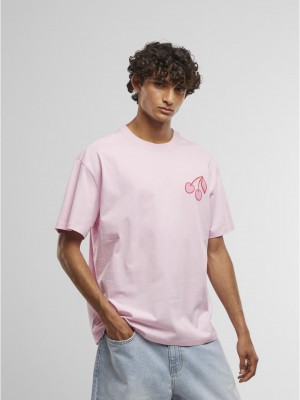 Тениска Pink Cherries Oversize Tee softpink XXL