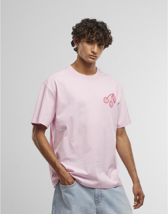 Тениска Pink Cherries Oversize Tee softpink XXL
