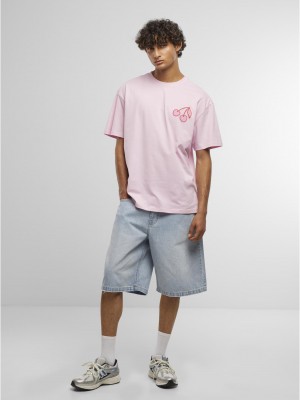 Тениска Pink Cherries Oversize Tee softpink XXL