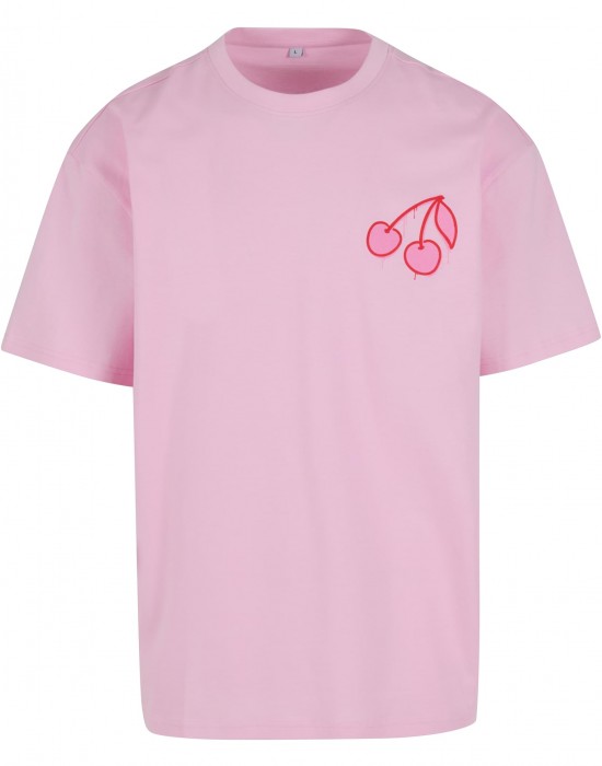 Тениска Pink Cherries Oversize Tee softpink XXL