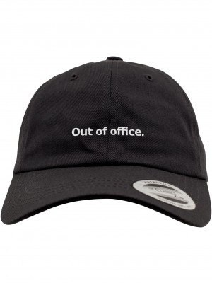 Шапка с козирка Out Of Office Dad Cap black one size