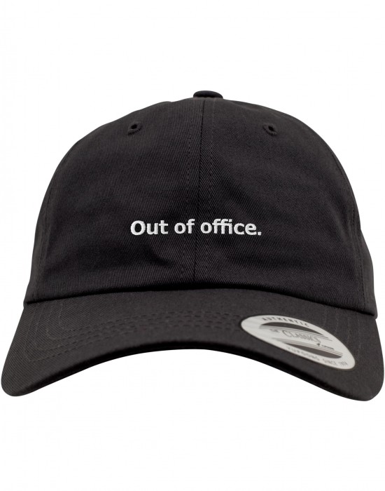 Шапка с козирка Out Of Office Dad Cap black one size