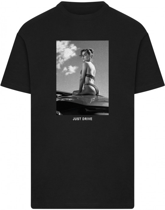Тениска Just Drive Tee black XXL