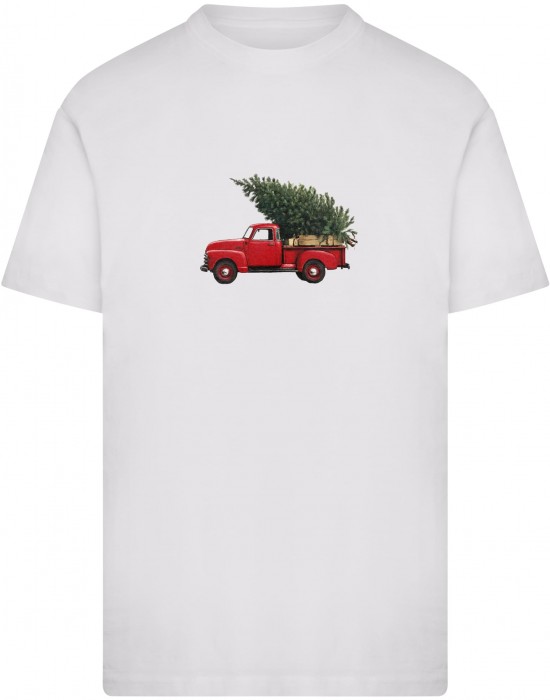 Тениска Christmas Tree Pickup Tee white XXL
