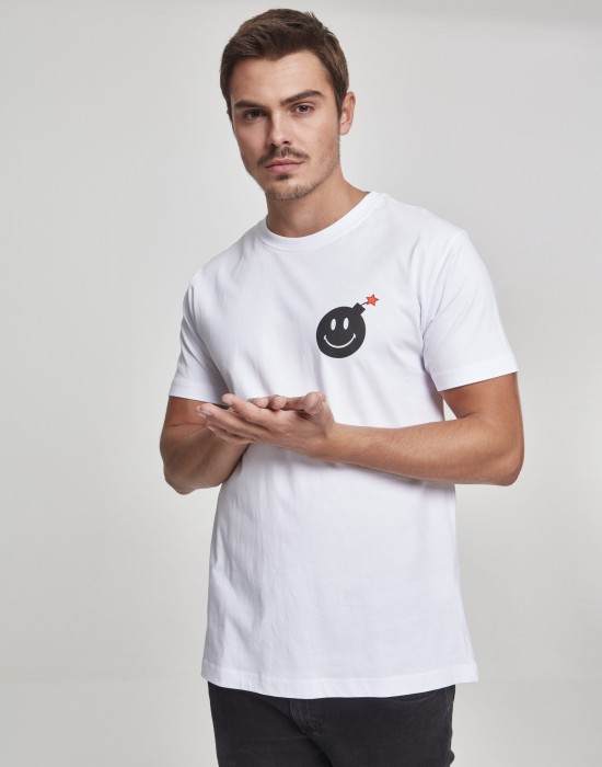 Тениска Face Bomb Tee white XXL