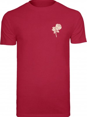 Тениска Wasted Youth Tee burgundy XXL