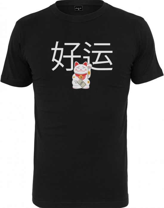 Тениска Waving Cat Tee black XS