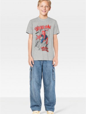 Детска тениска Kids Spiderman Comic Tee heather grey 158/164