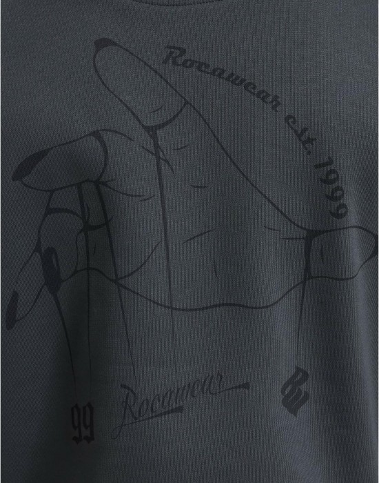 Суичър Rocawear Hand Hoody darkgrey XXL