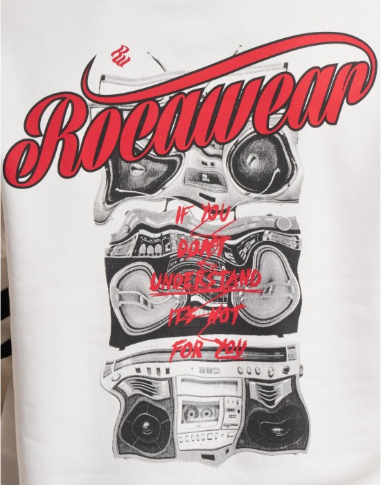 Суичър Rocawear Moola Hoodies white/black XXL