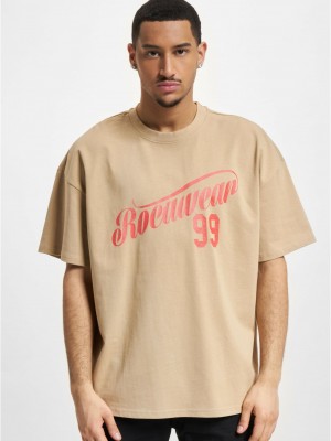 Тениска Rocawear Classics T-Shirt unionbeige XXL