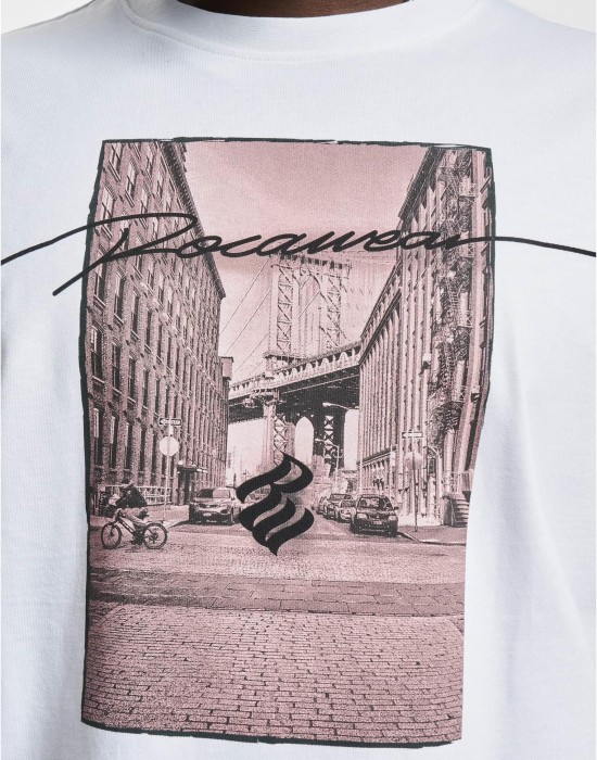 Тениска Rocawear Bushwick T-Shirt white XXL