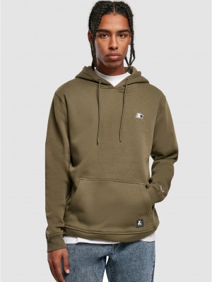 Суичър Starter Essential Hoody darkolive XXL