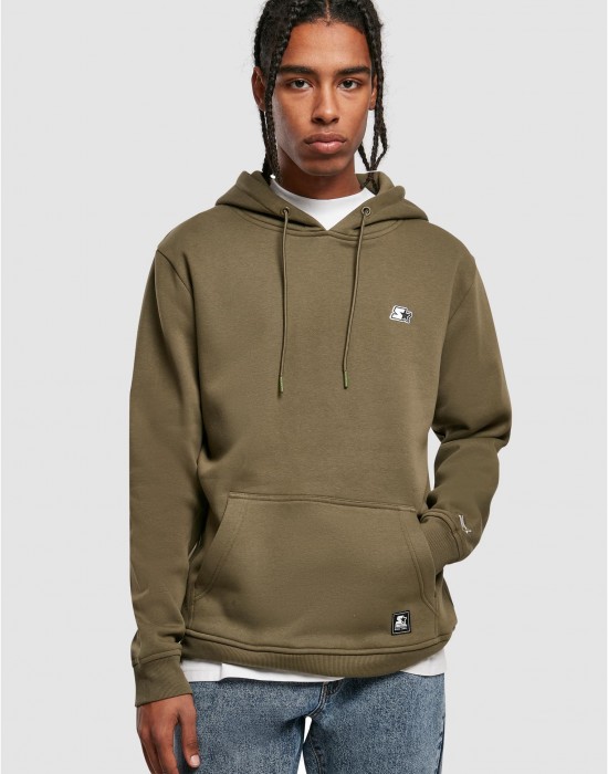 Суичър Starter Essential Hoody darkolive XXL