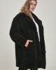 Дамско палто в черно от Urban Classics Ladies Oversized Sherpa Coat