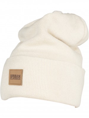 Шапка бийни в пясъчен цвят Urban Classics