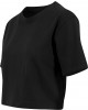 Дамска къса и широка тениска в черно Oversized Urban Classics