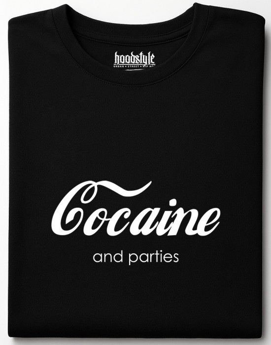 Cocaine and parties тениска