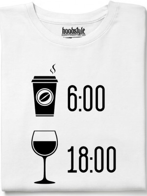 Coffe and wine тениска