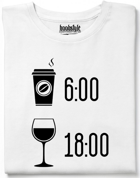 Coffe and wine тениска