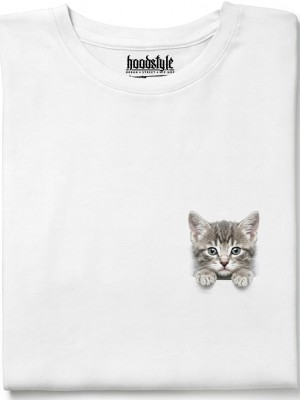 Коте в джоб тениска