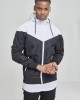 Мъжко яке тип ветровка в два цвята Urban Classics blk/wht