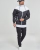 Мъжко яке тип ветровка в два цвята Urban Classics blk/wht
