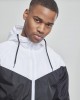 Мъжко яке тип ветровка в два цвята Urban Classics blk/wht