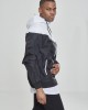 Мъжко яке тип ветровка в два цвята Urban Classics blk/wht